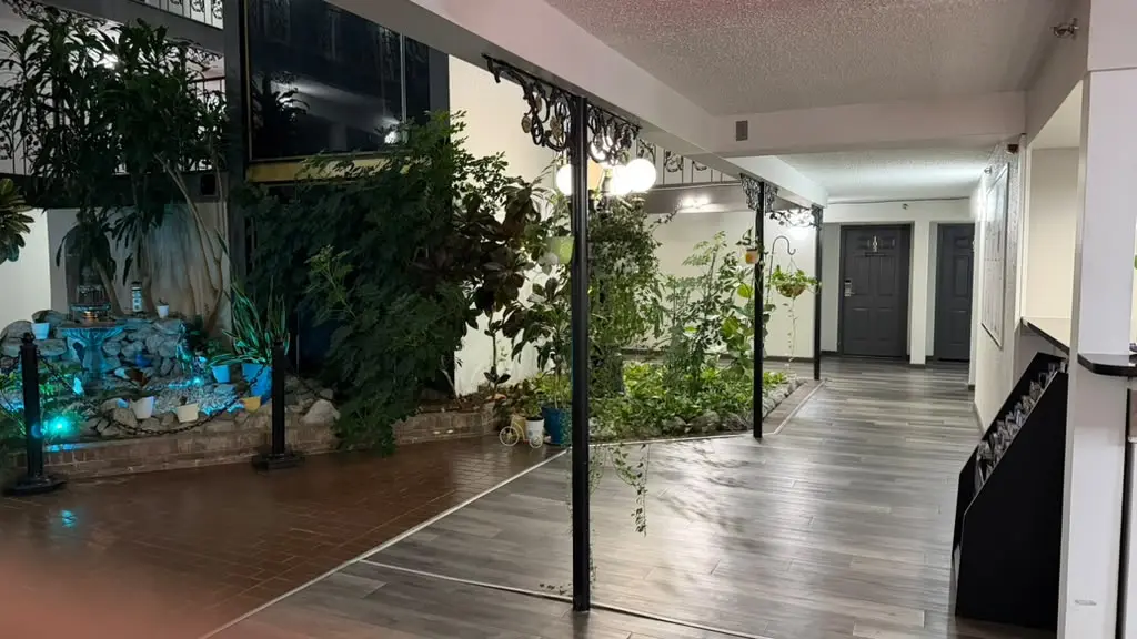 Garden Cove Hotel Suites front desk