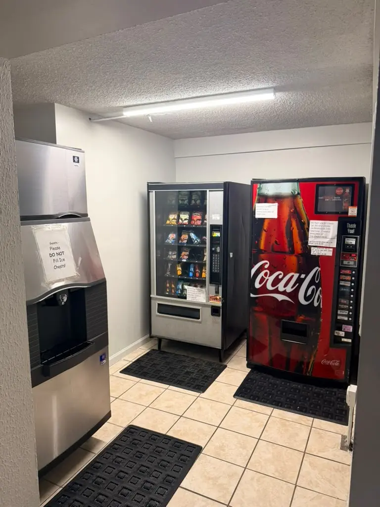 Hotel vending area